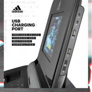 Ηλεκτρικός Διάδρομος Adidas® T-19x (4.0 HP)