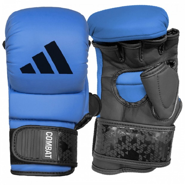 Grappling Γάντια adidas COMBAT 50 - Μπλε / Μαύρο