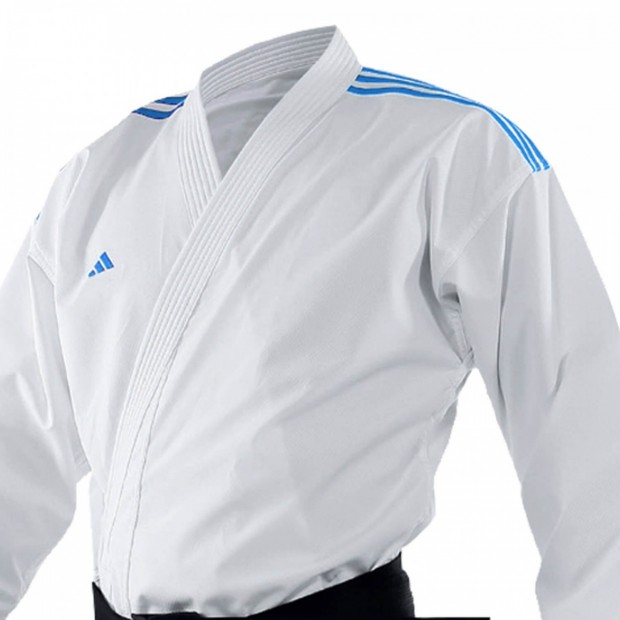 Karate Στολή adidas K192 DNA WKF Primegreen - Άσπρο / Μπλε