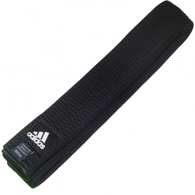 Ζώνη adidas Μαύρη Βαμβακερή Απλή 5εκ - adiBB04