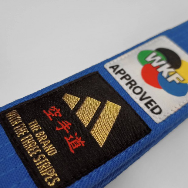 Ζώνη adidas ELITE II WKF Εγκεκριμένη 4,5cm - adib242K - Κόκκινο
