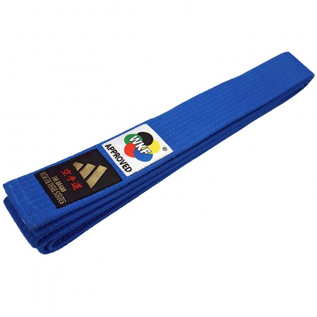 Ζώνη adidas ELITE II WKF Εγκεκριμένη 4,5cm - adib242K - Κόκκινο