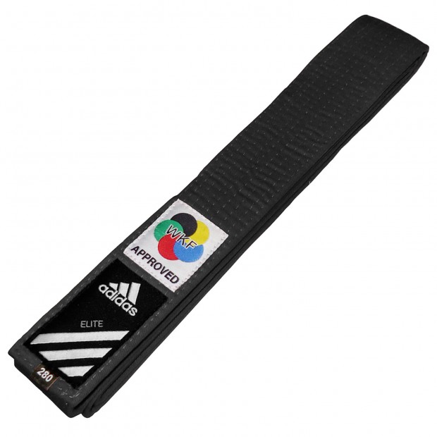 Ζώνη Adidas Elite με WKF λογότυπο - adiB240WKF - Μαύρο