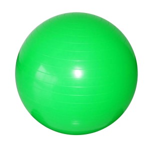 Fitness Ball 65cm For Stability Pilates and Yoga - Πράσινο