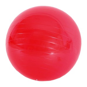 Fitness Ball 65cm For Stability Pilates and Yoga - Κόκκινο
