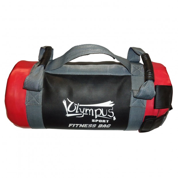 Ισχυρός Σάκος Fitness Olympus CROSSFIT - Μαύρο / Κόκκινο