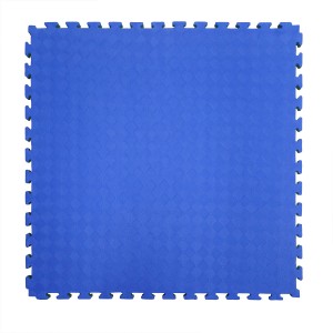 Στρώμα Τατάμι LIGHT Eva Αφρολέξ 100x100x2,5cm –Μοτίβο Σχήμα Διαμαντιού - Πράσινο / Μπλε