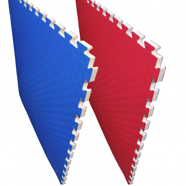 Στρώμα Τατάμι Αφρολέξ WT 100x100x2,5cm - Μπλε / Κόκκινο