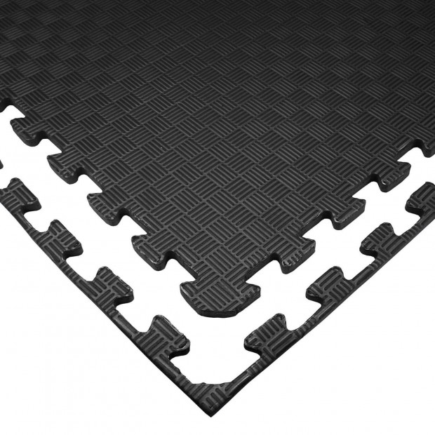 Στρώμα Τατάμι Παζλ EVA Αφρολέξ ECO PLAY 100x100x1.3cm - Μαύρο
