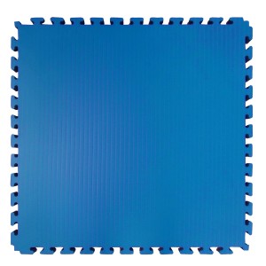 Στρώμα Τατάμι Παζλ από EVA αφρολέξ Διπλής Όψης S1225 Μοτίβο 100x100x4cm - Μπλε / Κόκκινο