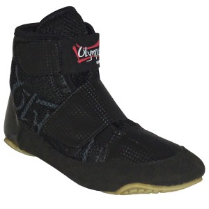 Παλαιστικά Παπούτσια Olympus Junior Velcro - Μαύρο