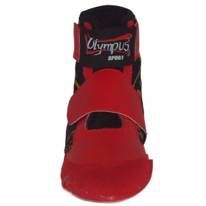 Παλαιστικά Παπούτσια Olympus Junior Velcro - Κόκκινο