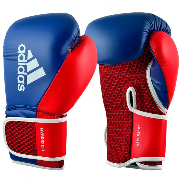 Πυγμαχικά Γάντια adidas HYBRID 150 Training - adiH150TG - Μπλε / Κόκκινο