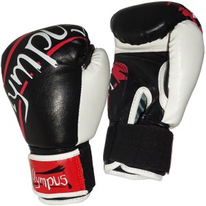 Πυγμαχικά Γάντια Olympus NEWCOMER για Παιδιά - Μαύρο / Κόκκινο
