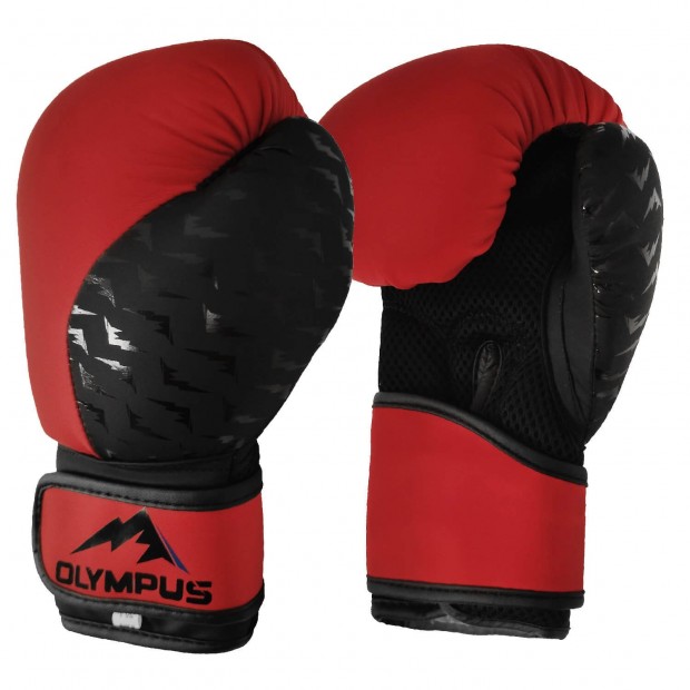 Πυγμαχικά Γάντια Olympus KIDS CLASSIC - Κόκκινο / Μαύρο