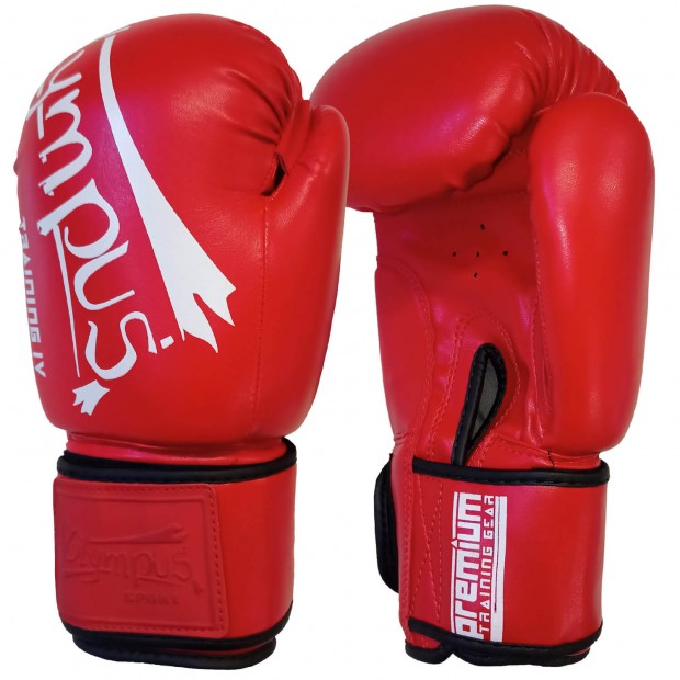 Πυγμαχικά Γάντια Olympus TRAINING IV PU - Άσπρο