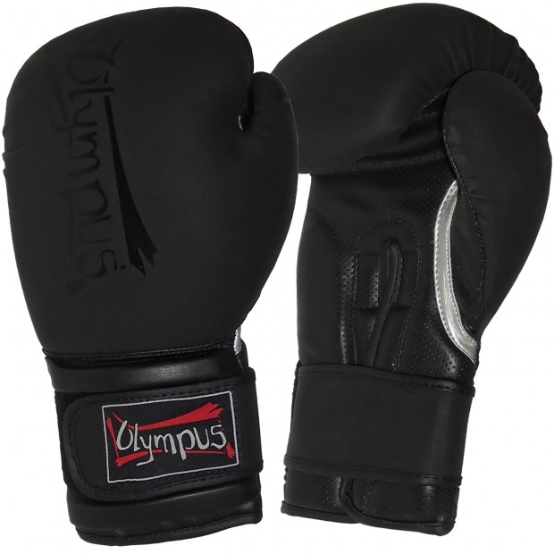 Πυγμαχικά Γάντια Olympus BLACK GRACE Ματ PU