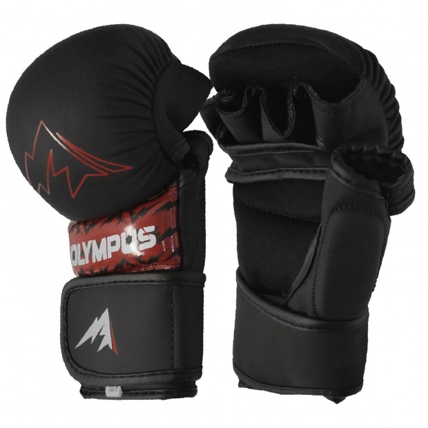 MMA Γάντια Sparring Olympus SPAR Z - Μαύρο / Κόκκινο