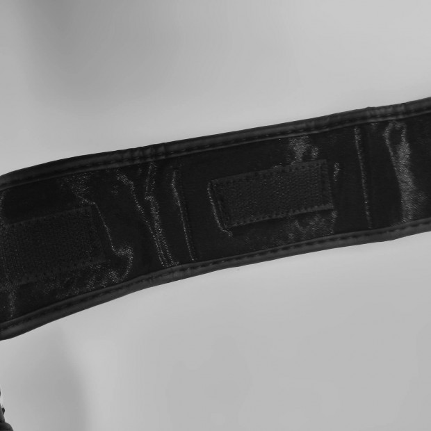 MMA Γάντια Olympus DOUBLE 7 Προστασία Αντίχειρα PU - Άσπρο / Μαύρο