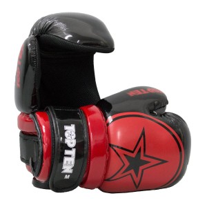 Pointfighting Γάντια TOP TEN POINTFIGHTER Glossy BLOCK STAR - Μαύρο / Άσπρο