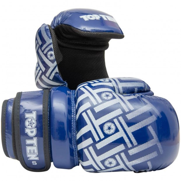 Semi Contact Γάντια TOP TEN POINTFIGHTER PRISM Block - Κίτρινο