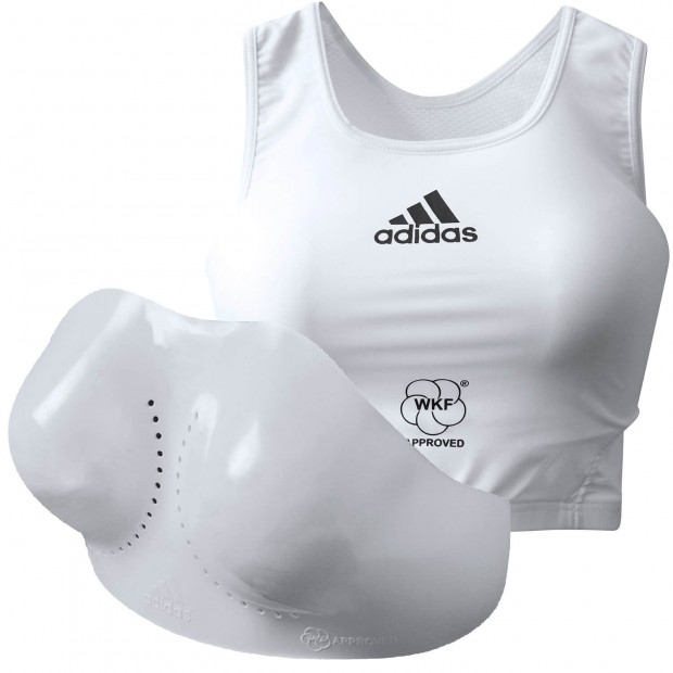 Γυναικείος Θώρακας Προστασίας Lady adidas WKF Approved 666.14