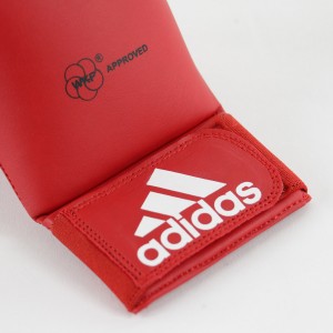 Καράτε Γάντια adidas WKF Εγκεκριμένα Προστασία Αντίχειρα – 661.35 - Κόκκινο