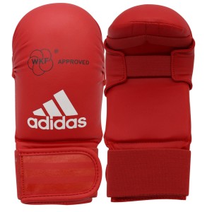 Καράτε Γάντια adidas WKF Εγκεκριμένα - 661.22 - Κόκκινο