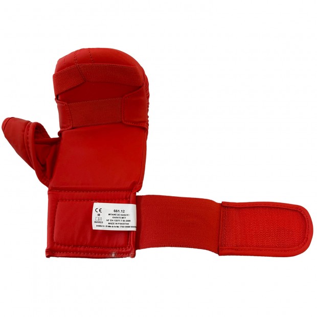 Καράτε Γάντια Adidas Προστασία Αντίχειρα – 661.12 - Κόκκινο