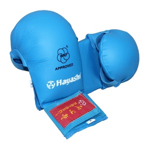 Karate Γάντια Hayashi TSUKI WKF Εγκεκριμένα - Μπλε
