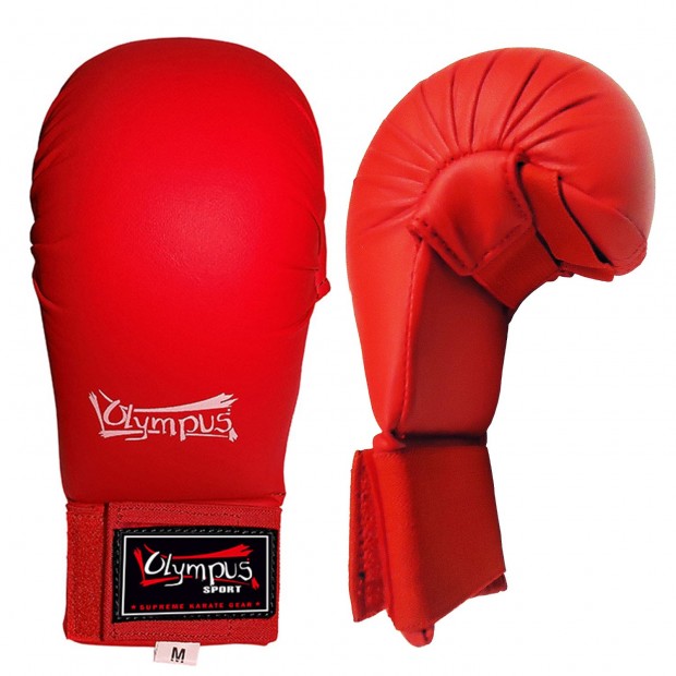 Karate Gloves Olympus WKF Style - Κόκκινο