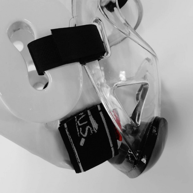 Κάσκα Olympus Πλήρη Προστασία Προσώπου Προαφαιρούμενη Μάσκα Αφρολέξ/Πλεξιγκλάς - Άσπρο