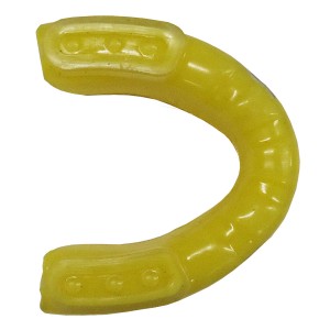 Μασέλα Olympus Μονή HELLAS Προστασία Πίσω Δοντιών - Κίτρινο