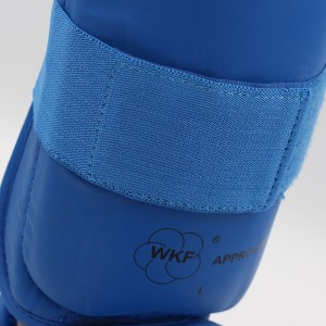 Karate Shin guard with Removable Instep Adidas WKF Approved – 661.35 - Μπλε