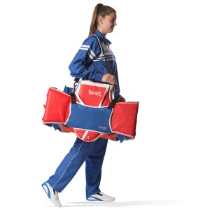 Αθλητική Τσάντα Olympus TEAM με Θέση για Θώρακα - Μπλε / Κόκκινο