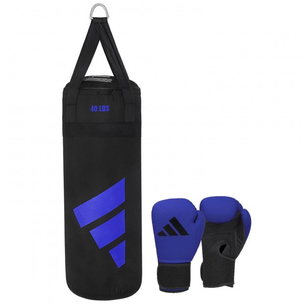 Πυγμαχικό Σετ adidas YOUTH KIT - Μαύρο / Ασημί