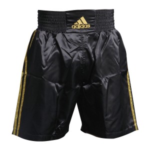 Πυγμαχικό Σορτς adidas MULTI Μαύρο/Χρυσαφί- ADISMB01