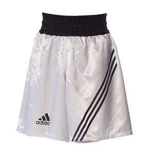 Πυγμαχικό Σορτς adidas DIAGONIAL STRIPES- ADISMB04 - Άσπρο