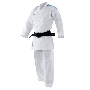 Karate Στολή adidas K192 DNA WKF Primegreen - Άσπρο / Μπλε