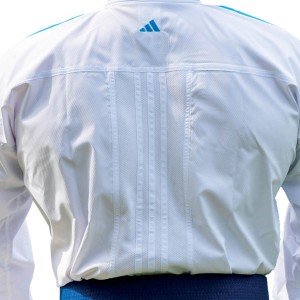 Karate Στολή adidas K192 DNA WKF Primegreen - Άσπρο / Μπλε