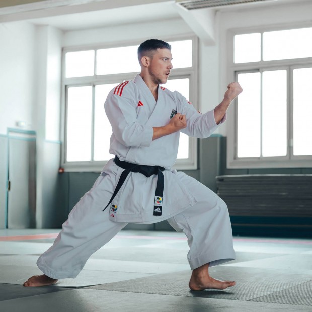Karate Στολή adidas SHORI KATA K999 GREEN Σετ