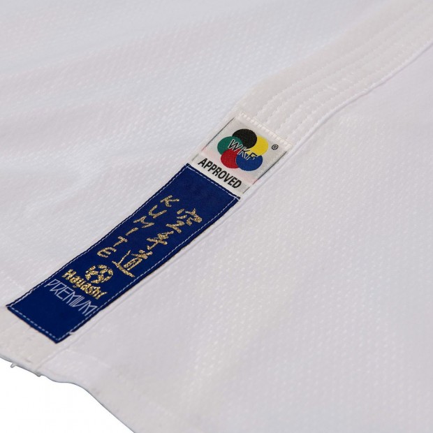 Καράτε Στολή Hayashi PREMIUM Kumite - Άσπρο / Κόκκινο