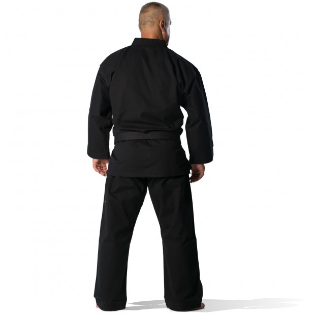Στολή Πολεμικών Τεχνών Μαύρη 14oz Olympus