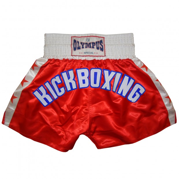 Σορτσάκι Olympus KICKBOXING Αστέρια και Ρίγες  - Κόκκινο