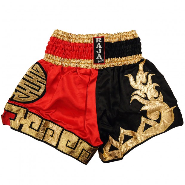 Σορτσάκι Thaiboxing Raja ΔΡΑΚΟΣ 2 - RTB-306 - Άσπρο / Μαύρο