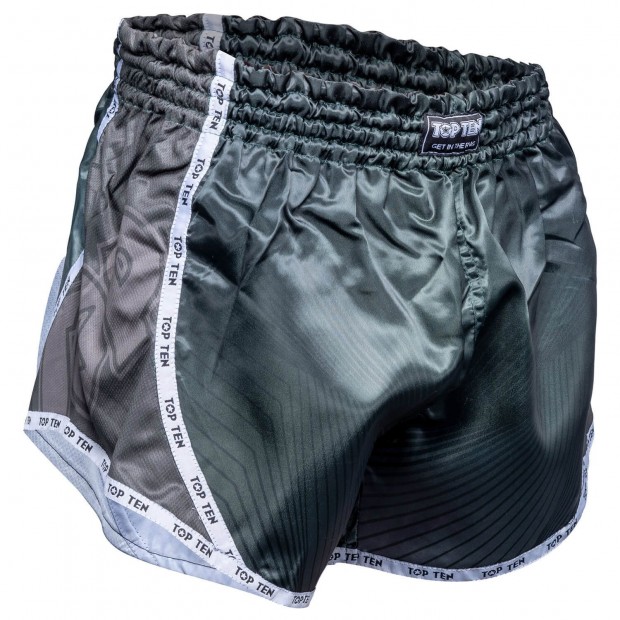 Kickboxing Σορτς TOP TEN VECTORY - Μαύρο