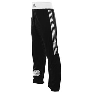 Kickboxing Παντελόνι adidas WAKO adiFCP1_PL - Μαύρο / Άσπρο