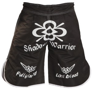 MMA Σορτς Warrior - Μαύρο