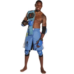 MMA Σορτς Warrior - Γαλάζιο