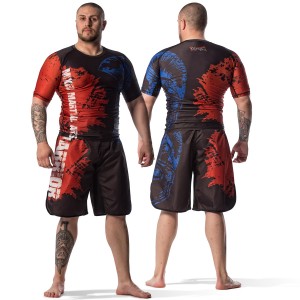 Εφαρμοστό Μπλουζάκι MMA Rashguard Olympus ΣΠΑΡΤΙΑΤΗΣ Πολεμιστής